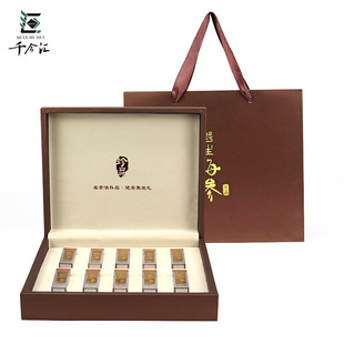 海参礼品盒海参包装n盒一斤半斤10支装压纹皮盒速发海参空盒子礼