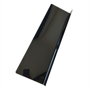 1.8MM厚白h色挡板万能板遮丑硬塑料隔板L型围挡隔断PVC可裁剪黑色