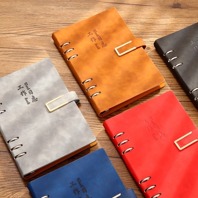 工作日志本活页笔记本子每日要事计划总结会s议记录安排手册a5商