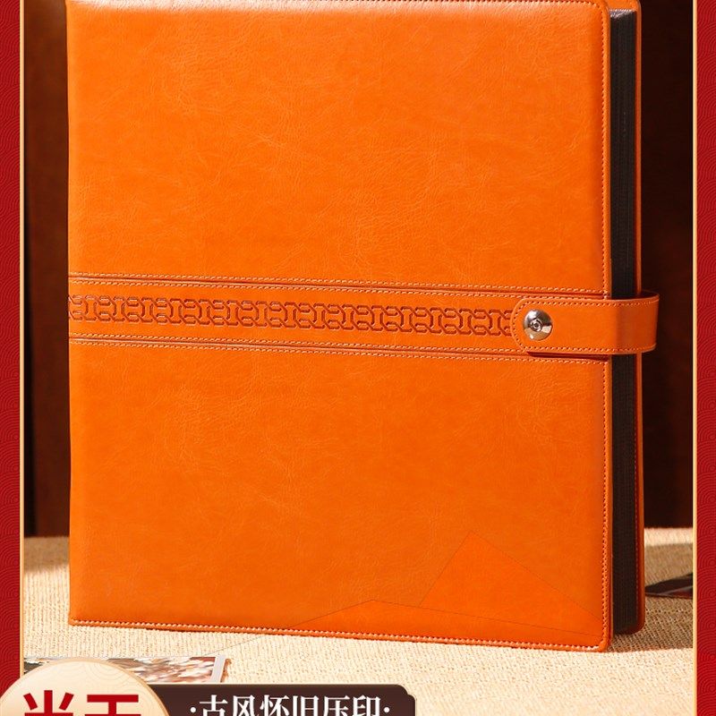 带扣皮质6寸1000张相册本纪念册大容量家庭宝宝T照片影集收纳相簿