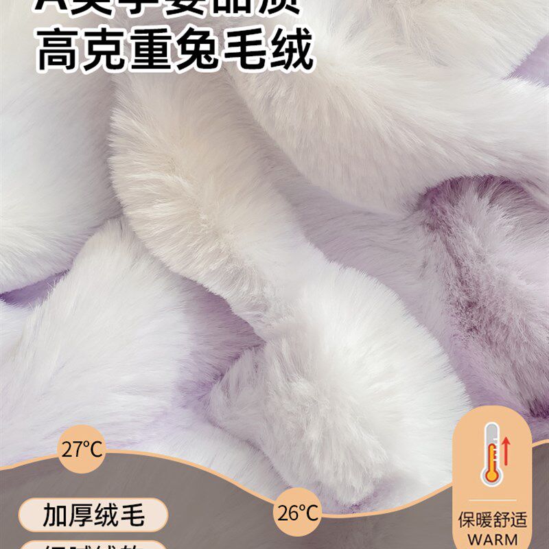 2025新款牛奶珊瑚绒床笠兔毛绒加绒全包J床罩床套席梦思床垫保护