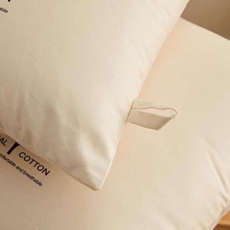 A类全棉新疆f棉花枕头护颈椎枕成人枕儿童学生单人一对助睡眠枕芯