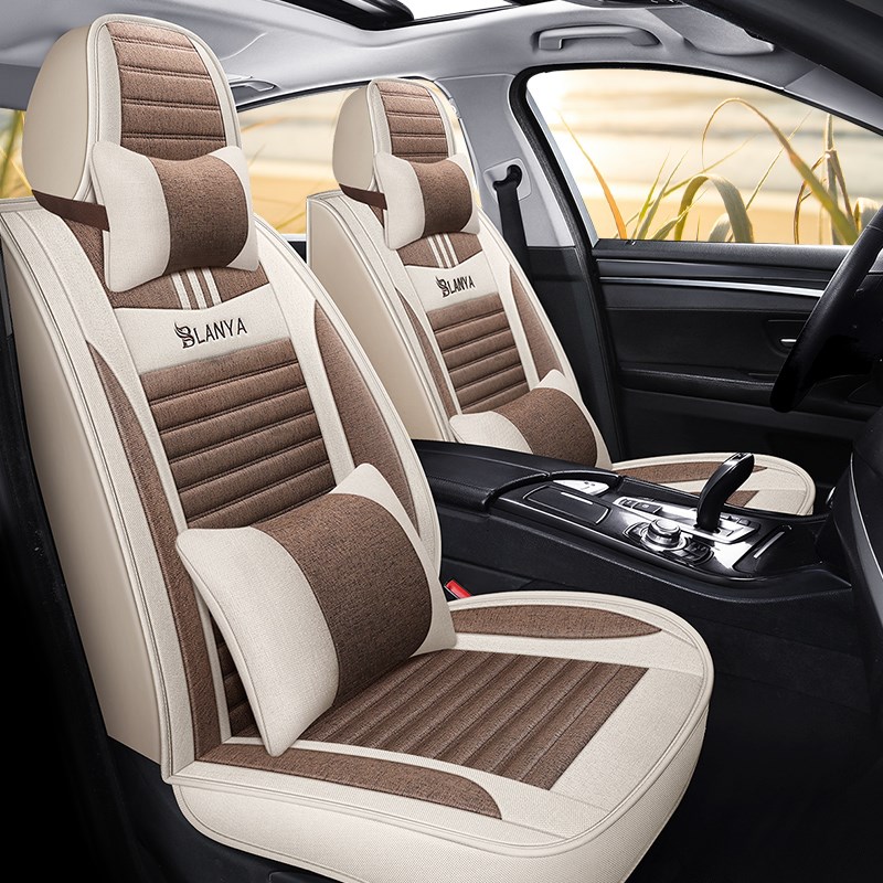 2013年14款铃木锋q驭汽车座套四季通用亚麻坐垫全包围坐套布艺座