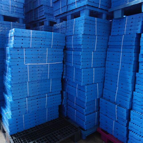 加厚防潮板仓库防潮垫板塑料拼接地台栈板宠物地垫W塑料托盘