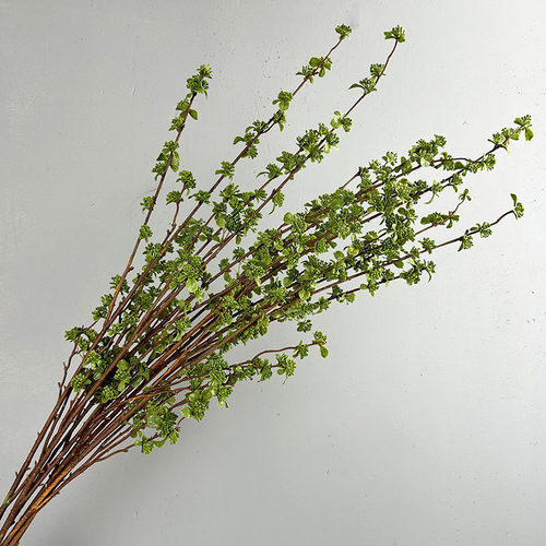 仿真植物小豆果单枝家居装饰仿真绿植厂家批发盆栽假花软装软胶果