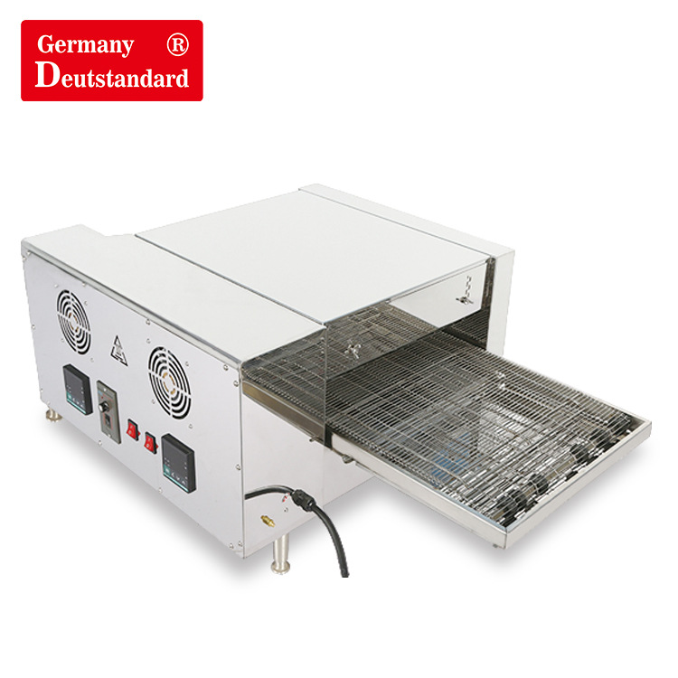 履带式披萨炉链条式比萨炉电热商用pizza烤箱数显自动烘烤炉