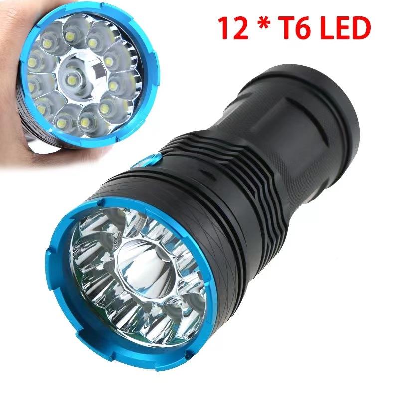 12颗5050UV光手2电筒9紫5NAG6UJM波长光使用4节1865强0充电1T6手