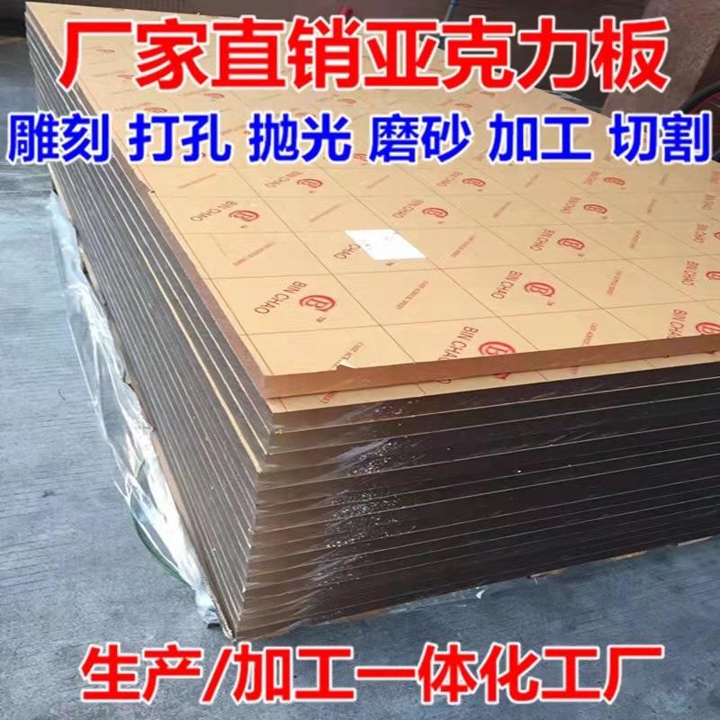 .透明亚克力板有机玻璃diy手工材料塑料广告牌展示盒隔板