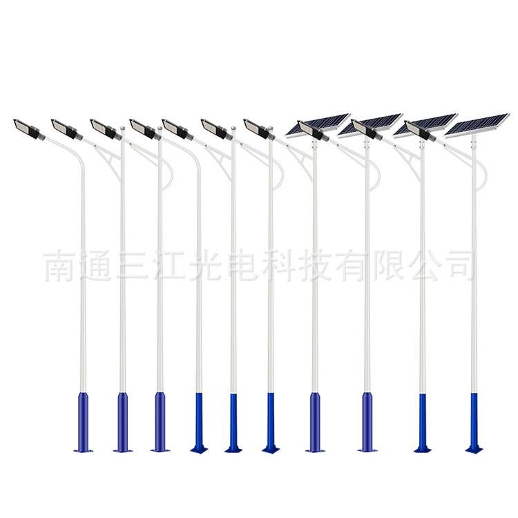 江苏南通6米LED太阳能路灯厂家直销30W40W50W-100WLED路灯