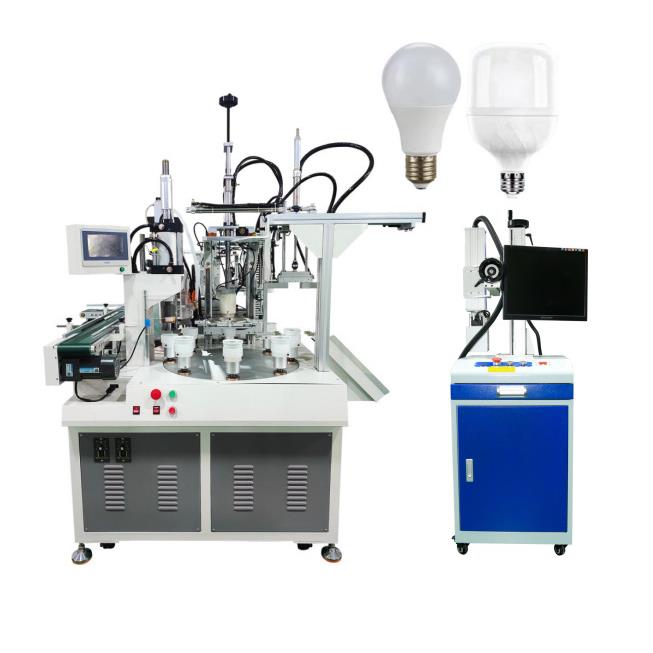 E27E14B22灯泡组装机多功能球泡组装机LED球泡生产设备源头工厂