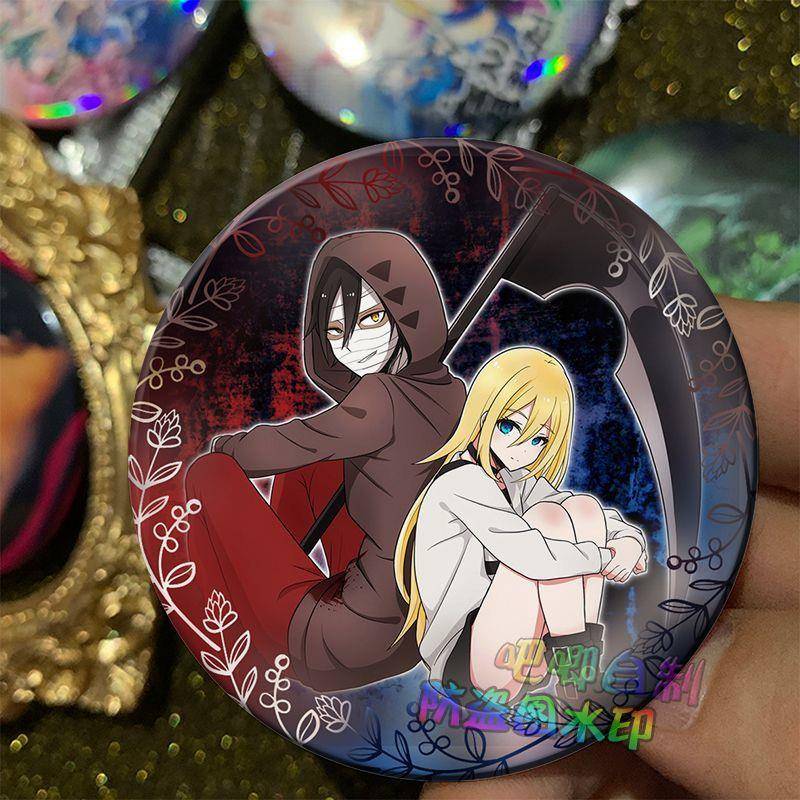 Angels of Death 杀戮天使 周边镭射吧唧徽章马口铁来图定制