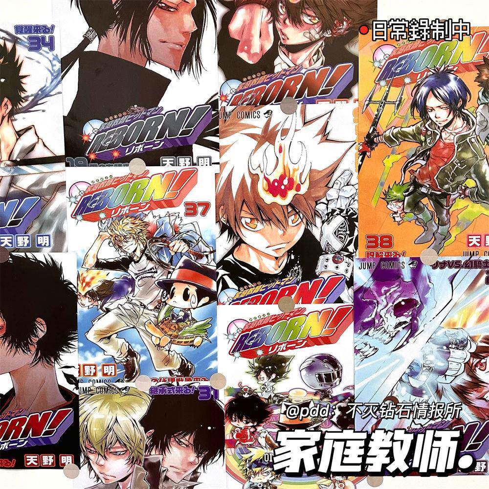 家庭教师Reborn日漫海报二次元壁纸泽田家教学生宿舍墙贴装饰海报