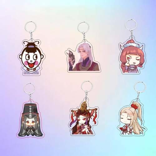 画江湖之不良人周边动漫亚克力钥匙扣Q版旺仔镜心魔书包挂件礼物