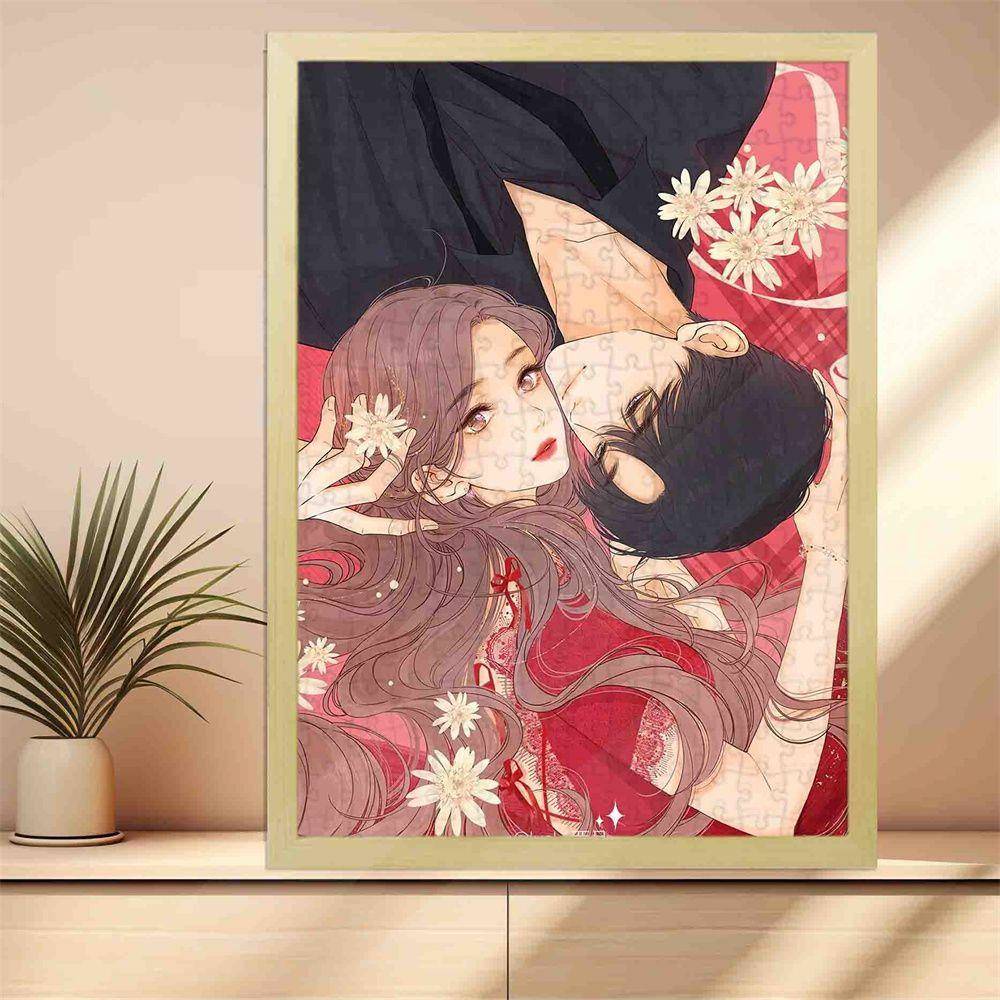 难哄温以凡桑延木质拼图言情小说同人定制摆件情侣闺蜜diy礼物