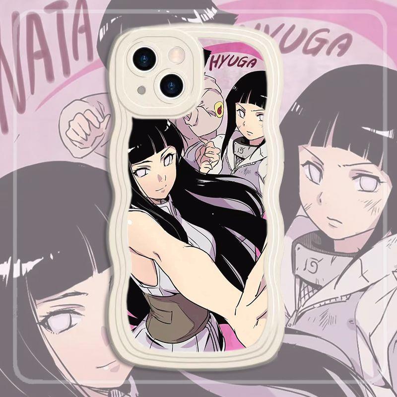 火影忍者日向雏田手机壳适用iPhone14pro苹果13华为小米9OPPOVIVO波浪