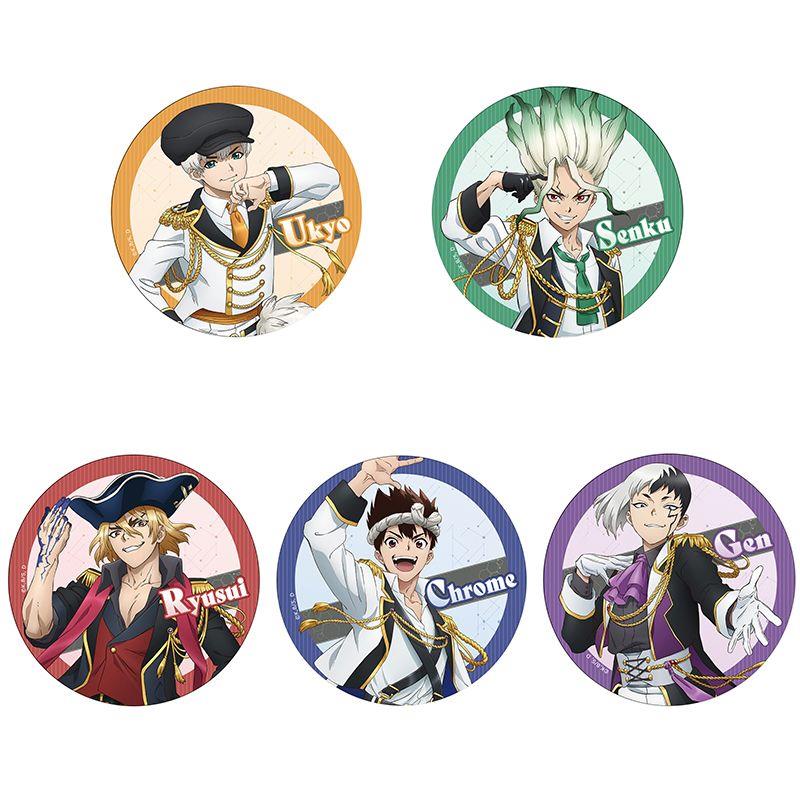 Dr.STONE石纪元动漫周边石神千空克罗姆西园寺羽京徽章吧唧挂件