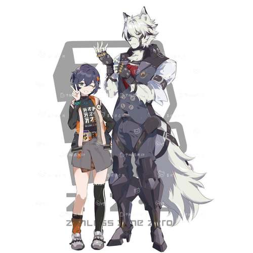 游戏绝区零周边人物亚克力立牌铃莱卡恩桌面摆件