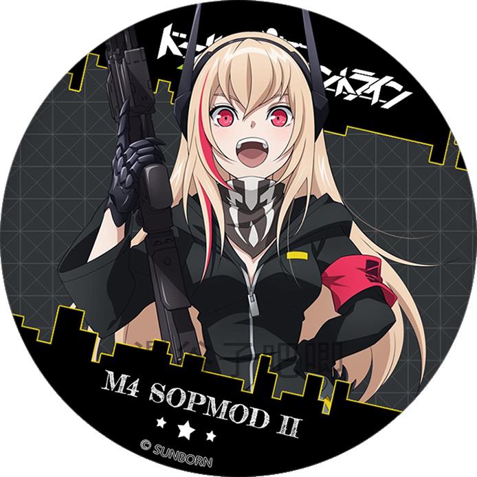 新款少女前线动漫周边KALINA徽章 少女前线COS挂件M16A1马口铁胸