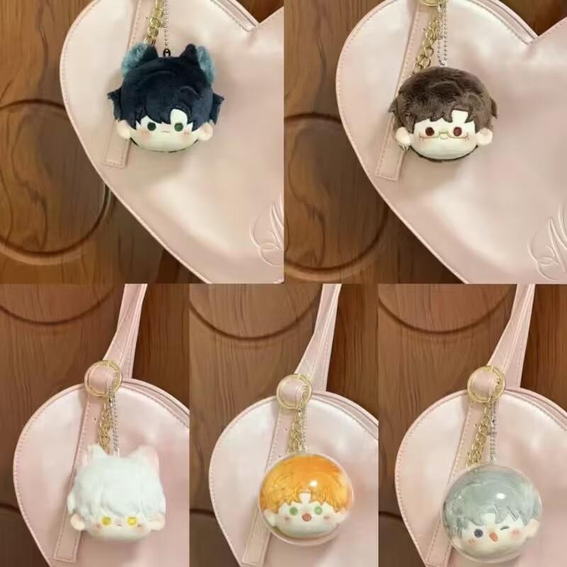 光与夜之恋团子10cm可爱挂件棉花娃娃携带钥匙扣挂饰晴天娃娃礼物