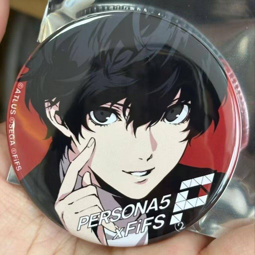 自制女神异闻录5雨宫莲吧唧高颜值自制周边应援背包挂饰胸针礼物