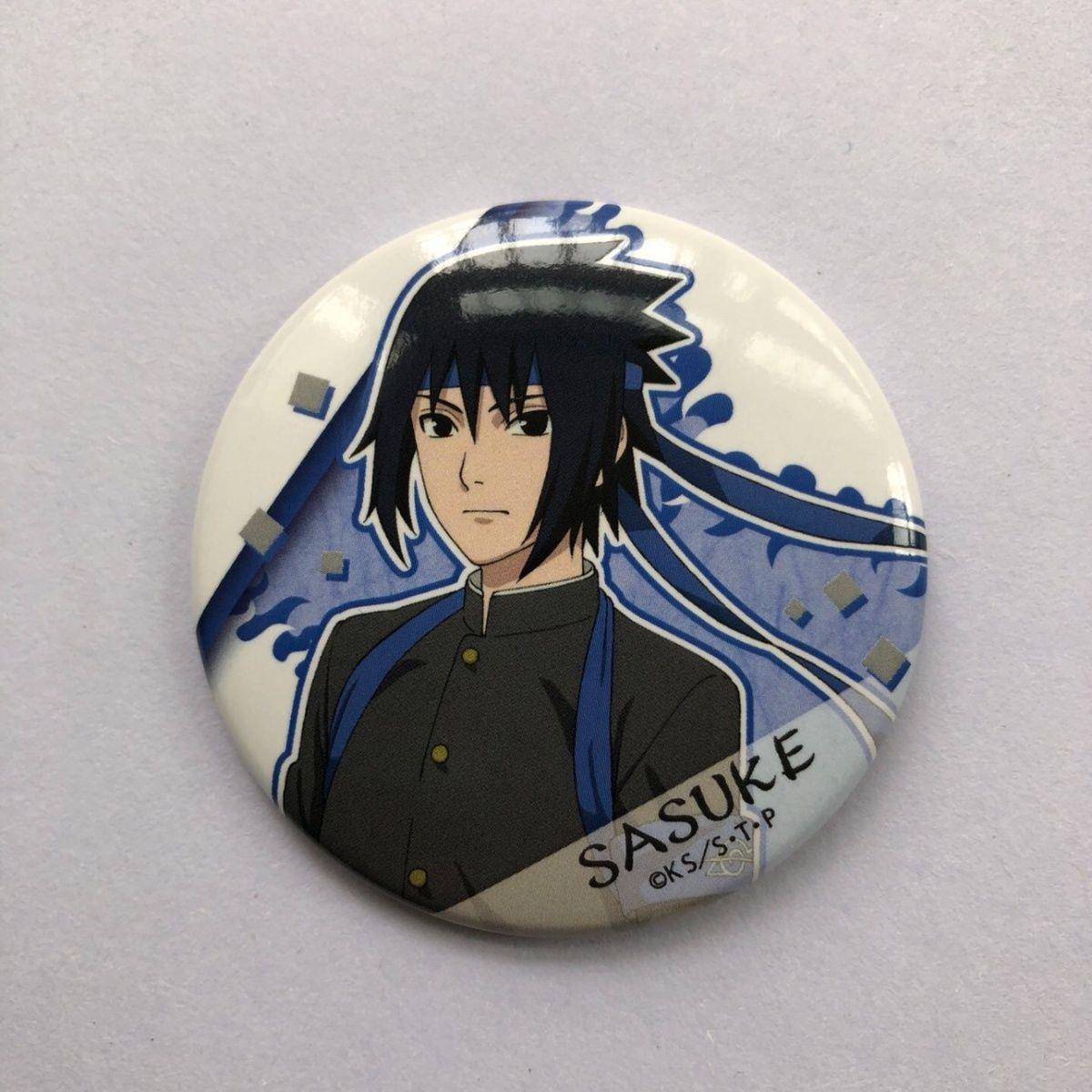 新款火影忍者 应援团吧唧 鸣人 宇智波鼬 佐助 卡卡西 自制谷子徽