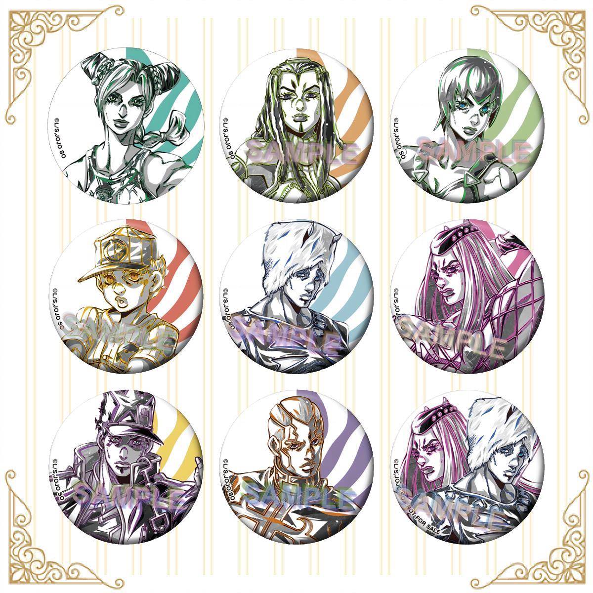 JOJO的奇妙冒险石之海 Ani-Art人物版 动漫周边徽章吧唧 徐伦