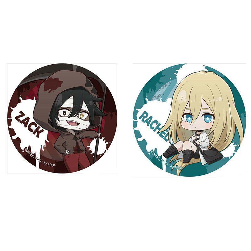 杀戮的天使 瑞吉儿·加德纳艾札克·佛斯特动漫周边徽章胸章吧唧