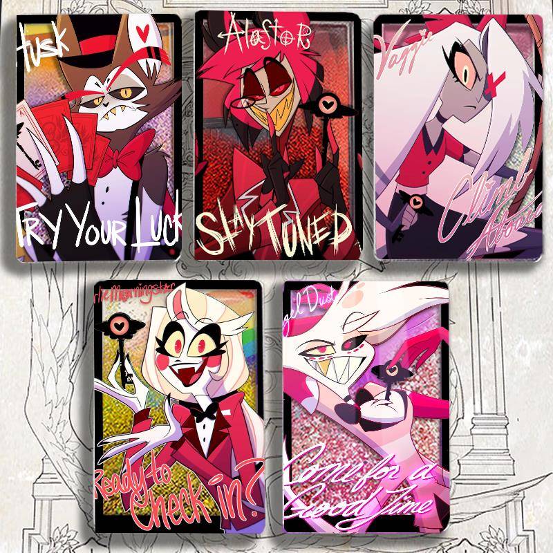 地狱客栈周边夜光流麻阿拉斯托安吉尔雪莉动漫荧光流沙立牌小礼物