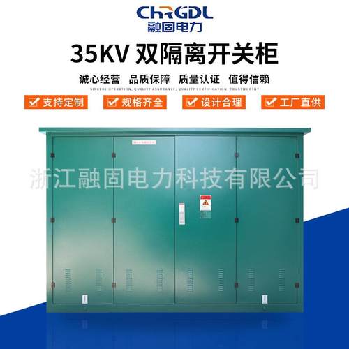 现货供应户外35KV欧式铜排高压电缆分接箱风力发电双隔离开关柜