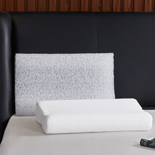 4D空气纤维枕头透气排汗t舒适护颈椎枕可水洗助眠单人B型四季枕芯