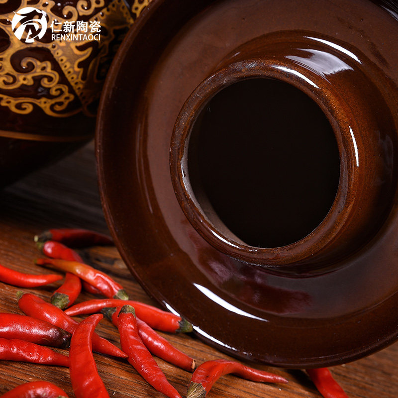 大泡菜坛子特大号四川土陶罐陶瓷家用酸菜缸子P腌制淹咸菜50斤老,厨房/烹饪用具,泡菜罐/坛,淘宝优惠券,粉丝福利购,淘宝优惠卷