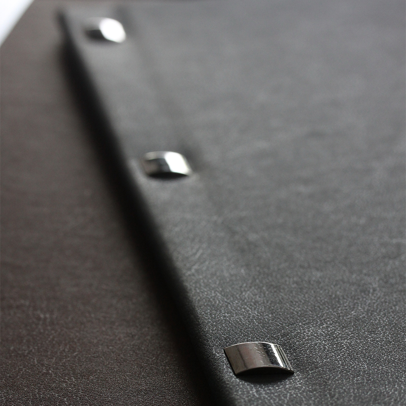 设计定制精装菜谱本餐牌酒水单制作菜单M活页皮面钉装菜谱热销