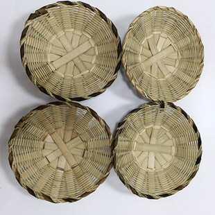 竹编蒸底蒸饭竹编底木桶r蒸米饭桶底竹底蒸笼竹编蒸垫蒸饭蒸笼垫