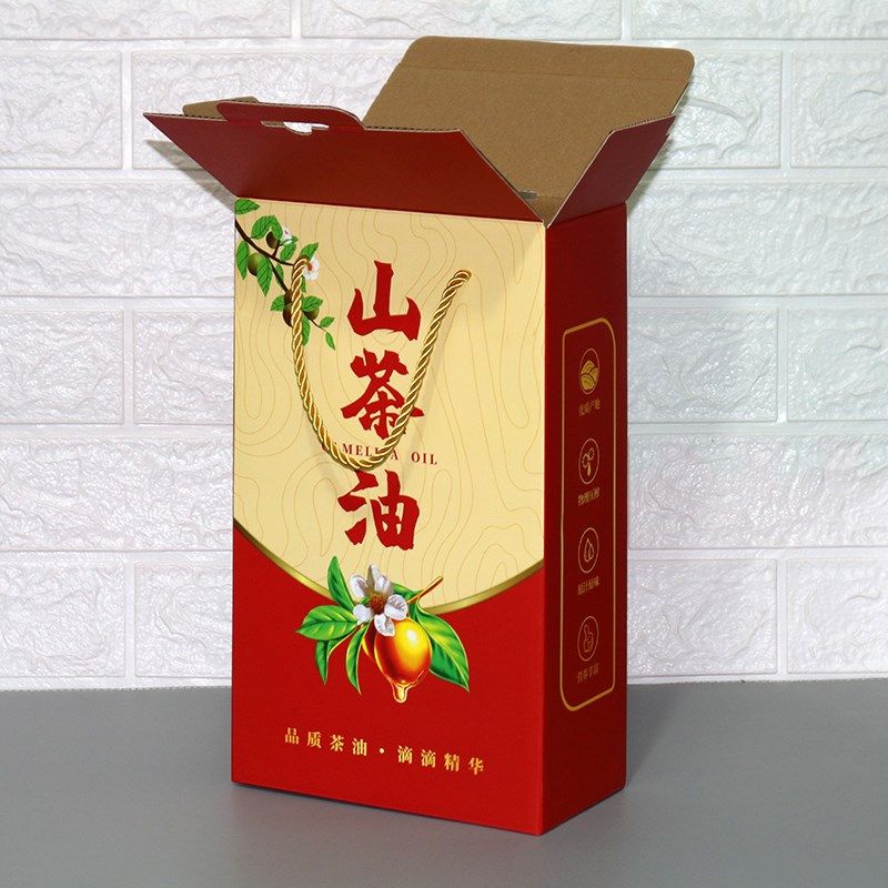 10个山茶油包装盒野生油茶籽油喜D庆红色礼品盒茶油手提袋彩箱纸,包装,纸盒,淘宝优惠券,粉丝福利购,淘宝优惠卷