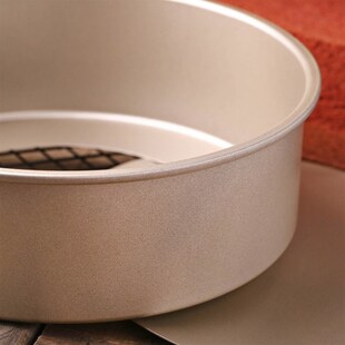 烘焙工具圆形不粘戚风蛋糕模x具8寸烤箱家用活底芝士蛋糕乳酪模具