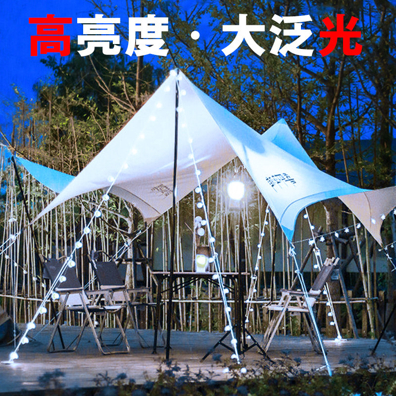 摆摊夜市灯e地摊LED充电式支架灯超亮户外照明露营灯超长续航无线