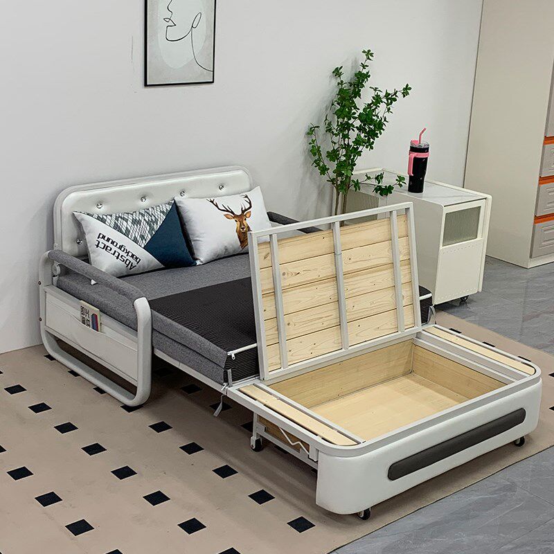 多功能折叠沙发床拉伸两用1米5单双人带储物可拆洗佳Y家享工厂定