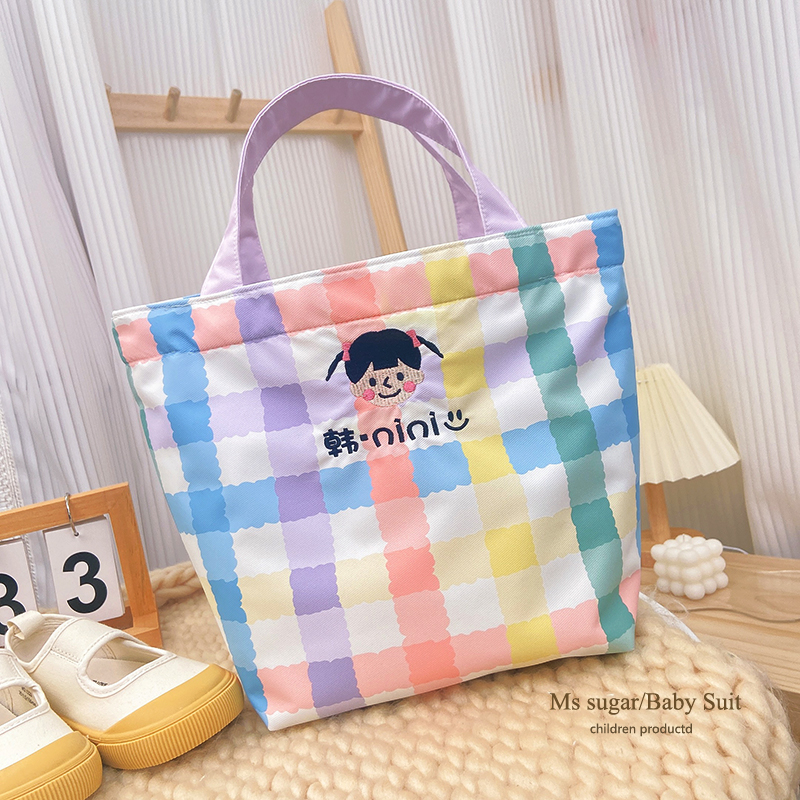 妈咪包幼儿园宝宝收纳儿童姓名定制防水便当N带便当包手拎袋女礼