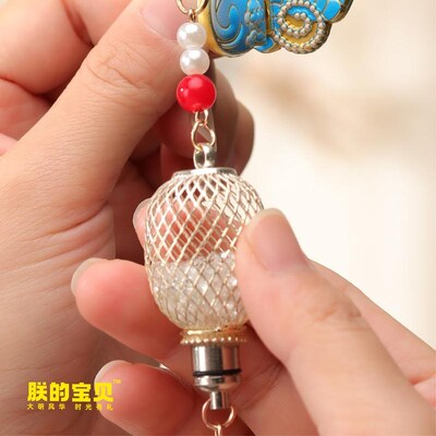 朕的宝贝明十三陵j博物馆大明风华灯笼金属冰箱贴创意北京纪念礼