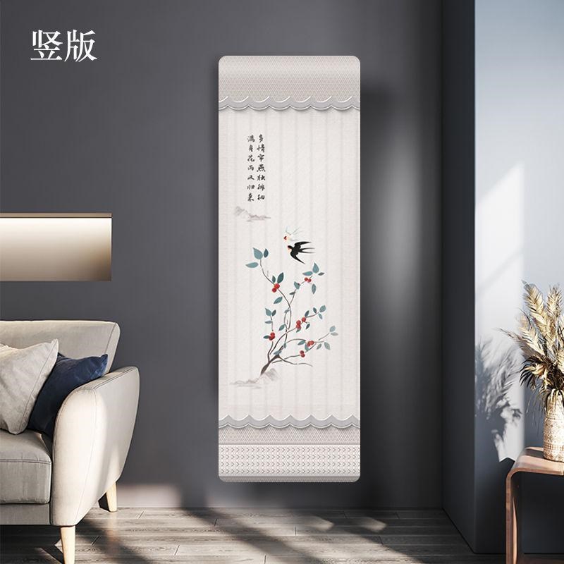 定制暖气片罩 j家用横竖款老式暖气片全包装饰弹力防尘套遮挡盖布