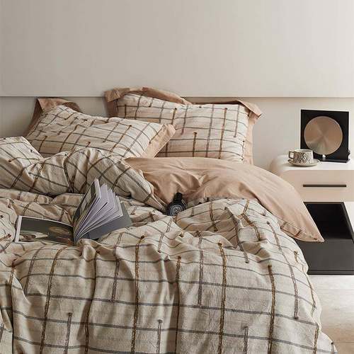 美式复古风丨床上四件套全棉纯棉2023新款床单被套简约高级感床品