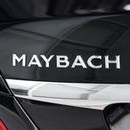 适用于S400S600改迈巴赫maybach尾部字母车标金属镀铬材质