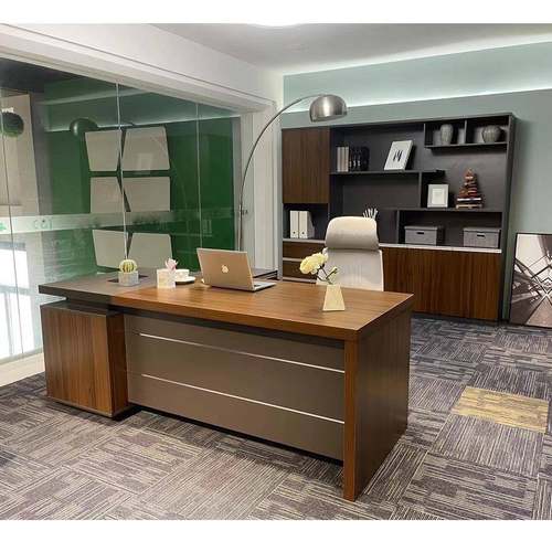 现代聚合系列时尚简约个性老板桌主管办公桌经理桌职员桌JH-D0224