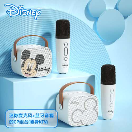 新品家庭话筒音响K歌麦克风儿童玩具卡拉OK便携式迷你声卡唱歌