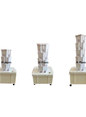 无土栽培设备立体种植水培塔塔气雾栽培系統家庭种菜机阳台种植