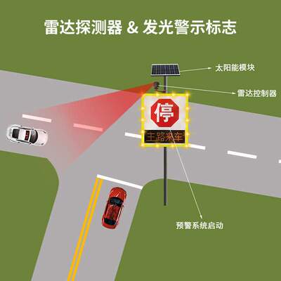 平交路口预警系统 电子哨兵 城市交通隐患预警系统 道路辅助系统