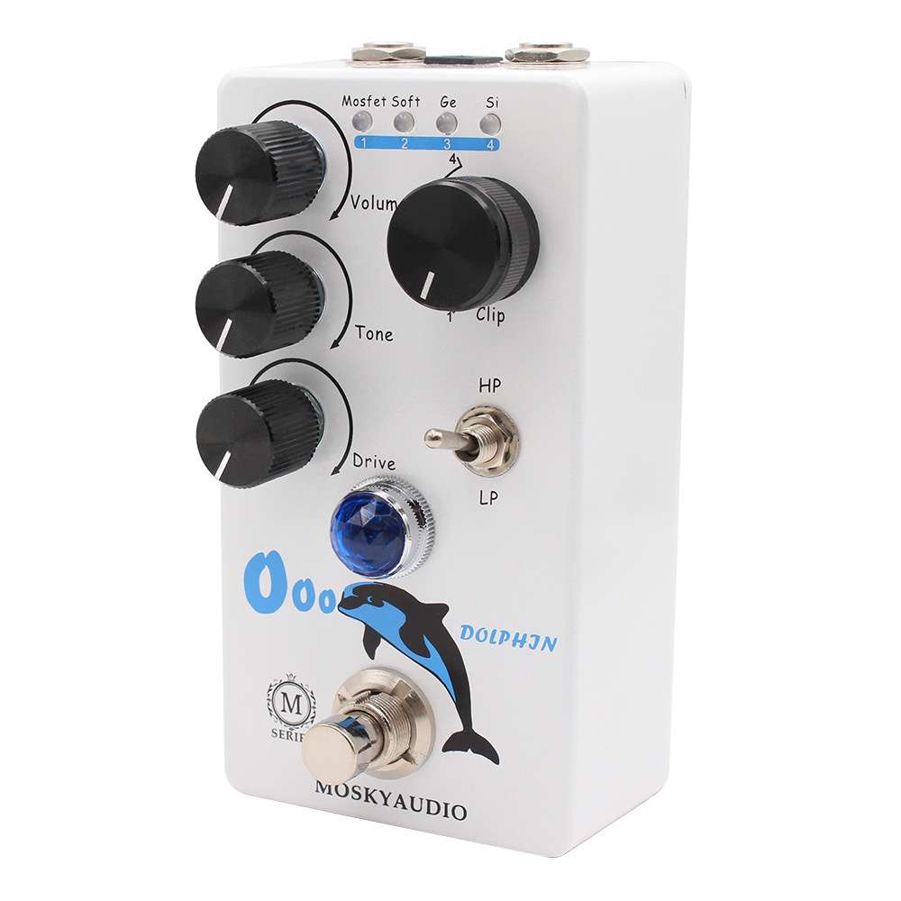 MOSKYAUDIO 乐器吉他效果器DOLPHIN 过载失真效果器