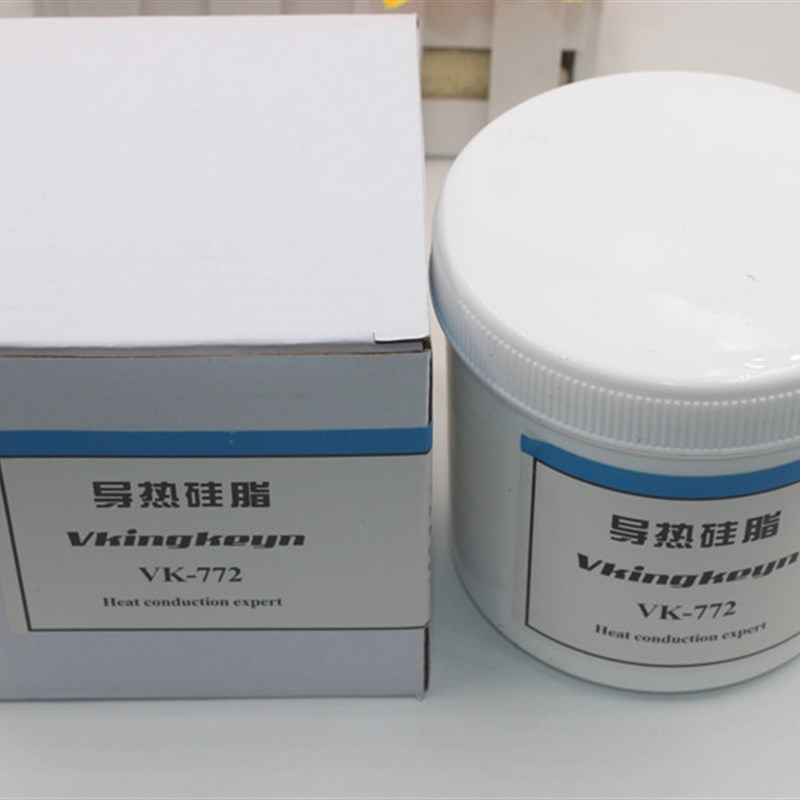 大功率LED笔记本/电脑导热硅脂1KG CPUM散热硅胶 白色导热膏包邮