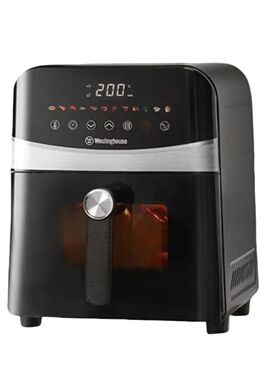 可视化空气炸锅家用6升大容量金属内腔体免翻面炸锅 WKZ60H10