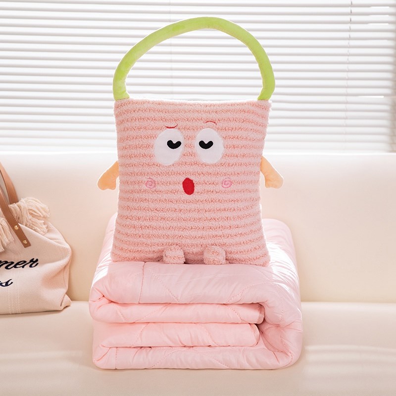 多巴胺抱枕被子两用沙发靠枕折叠毯子二合L一办公室午睡枕头汽车